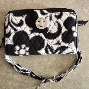 Vera Bradley turn key wristlet wallet